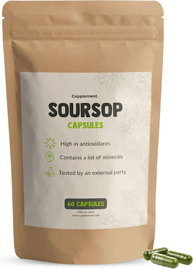 Cupplement Soursop Extract 500mg 60 κάψουλες