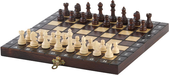 Wooden School Set 28x28cm Chess + Checkers + Backgammon