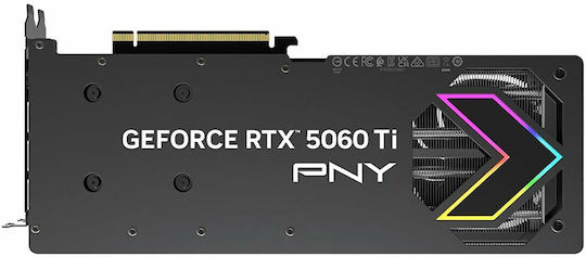 PNY GeForce RTX 5060 Ti 8GB GDDR7 EPIC-X RGB OC TRIPLE FAN Κάρτα Γραφικών