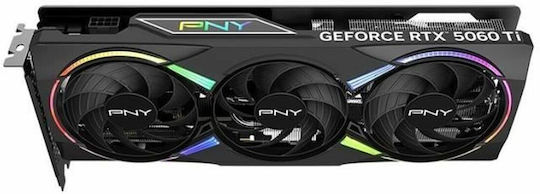PNY GeForce RTX 5060 Ti 8GB GDDR7 EPIC-X RGB OC TRIPLE FAN Κάρτα Γραφικών