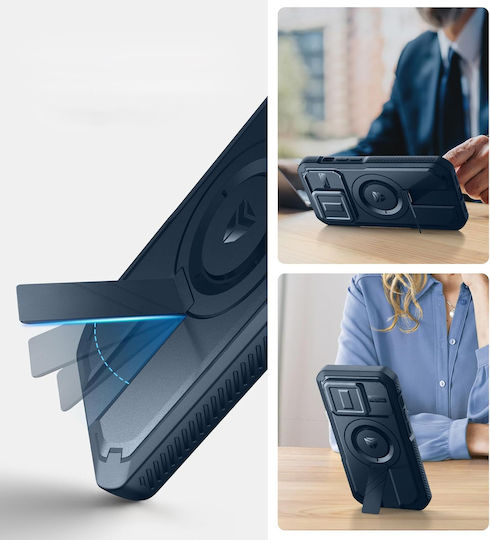 Dexnor 360 Full Cover Μεταλλικό Μπλε (iPhone 14 Pro)