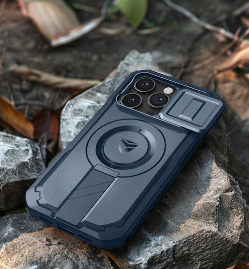Dexnor 360 Full Cover Μεταλλικό Μπλε (iPhone 14 Pro)