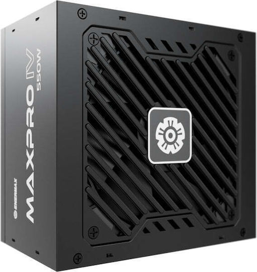 Enermax MAXPRO IV 550W Μαύρο Τροφοδοτικό Υπολογιστή Full Wired 80 Plus Standard