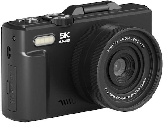 LAM980756 Action Camera 5K with 3" Screen and Wi-Fi Black