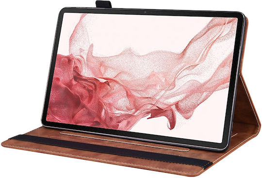 Flip Cover Brown (Samsung Galaxy Tab S10 FE+ Plus)