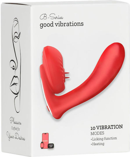 Silikon Vibrator 10 Vibrationsmodi Lecken Heizung + App Steuerung