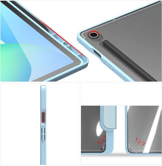 Dux Ducis Toby Series Klappdeckel Blau (Samsung Galaxy Tab S10 FE+ Plus)