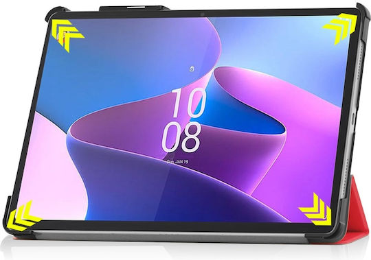 Флип Капак Издръжлив Червен (Lenovo Tab P11 Pro Gen 2 TB132FU, TB132XU)
