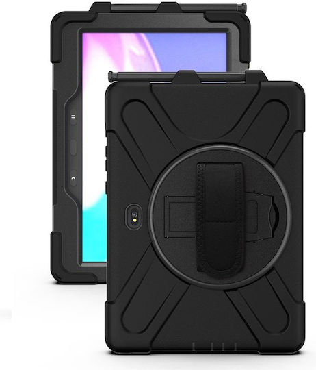 Erbord Umschlag Rückseite Drehbar Robust Schware (Samsung Galaxy Tab Active Pro, Active4 Pro)