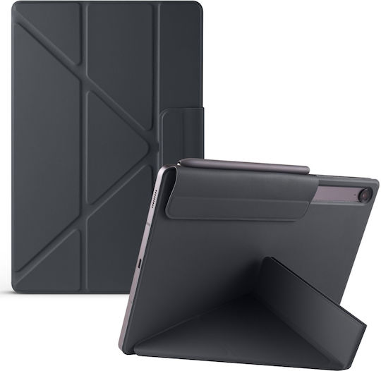Флип капак Черен (Samsung Galaxy Tab S10 FE, S9 FE, S9)