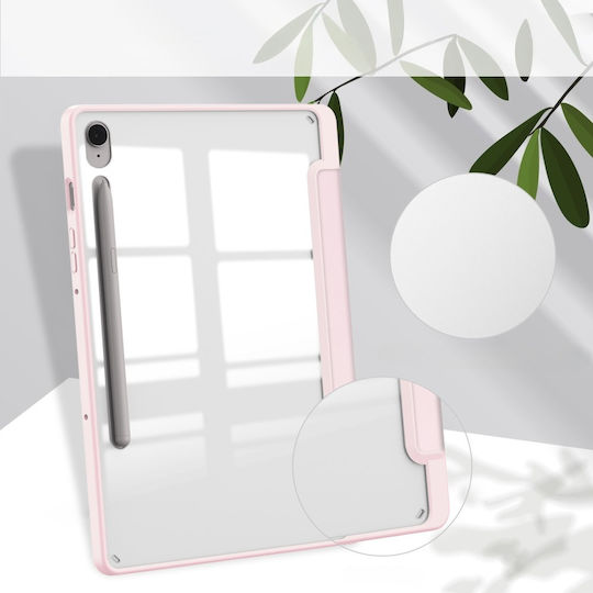 Smartcase Flip Cover Durabilă Roz (Samsung Galaxy Tab S10 FE+ Plus)