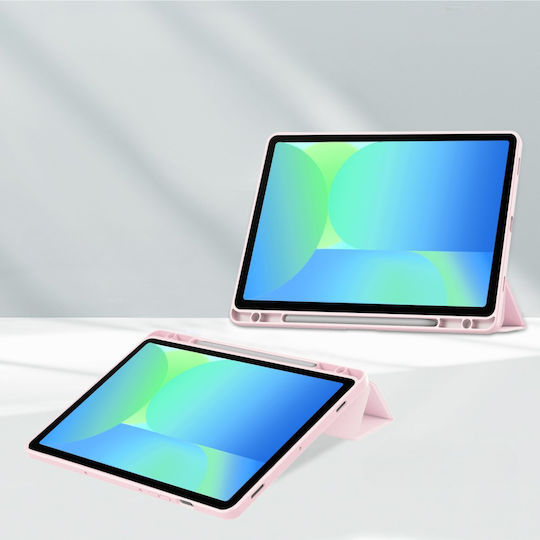 Smartcase Flip Cover Durabilă Roz (Samsung Galaxy Tab S10 FE+ Plus)