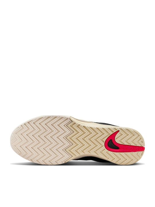 Street Flare Low Basketball Shoes Dark Smoke Grey / Light Orewood Brown / Solar Red / Black
