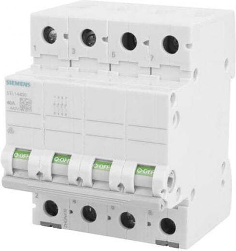 Siemens Ράγας 4p Τετραπολικός Διακόπτης Ράγας 40A