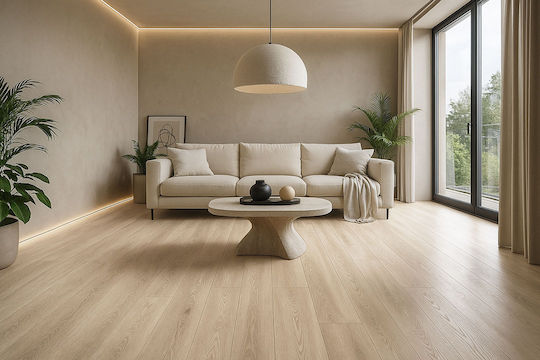 Newplan Set Plastikboden Vinyl Gluedown 55 LVT mit 15 Streifen