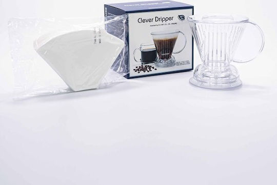 Clever Dripper Picurător de cafea Transparent