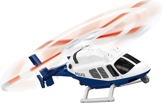 Cobi Action Town Bell 429 Police Building Blocks for 7+ Years 254 Pieces