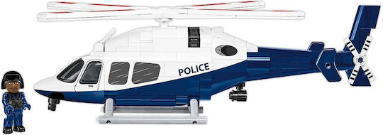 Cobi Action Town Bell 429 Police Building Blocks for 7+ Years 254 Pieces