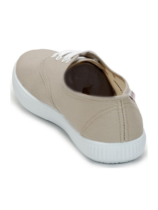 Inglesa Lona Sneakers Beige