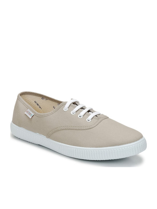 Inglesa Lona Sneakers Beige