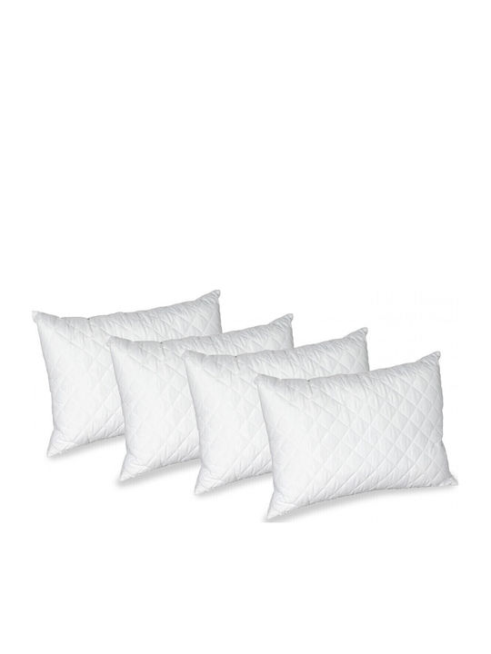 Alcam Μαξιλάρι Ύπνου Microfiber 50x70cm 4τμχ