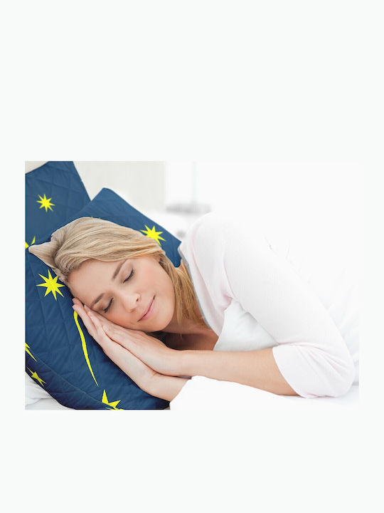 Alcam Moon Night Μαξιλάρι Ύπνου Microfiber 50x70cm 4τμχ