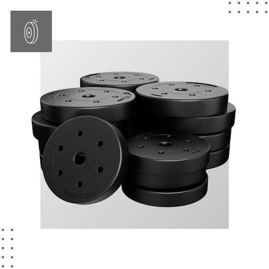 Athler Lion Set De Gantere Cu Set De Gantere Greutate Totală 40kg