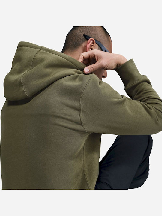 Club Sweatshirt with Hood Green