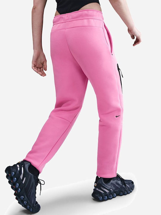 nike tech fleece pants pink