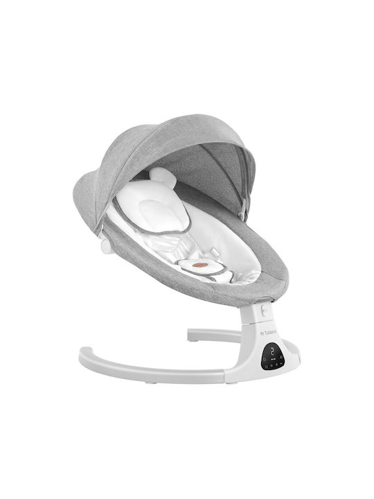Tulano Electric Relax pentru Bebeluși Leagăn Astrid cu Muzică Gri