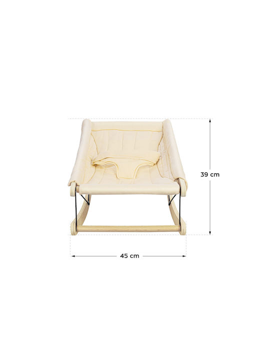 Tulano Manual Baby Relax Swing Moon Beige for Child up to 9kg