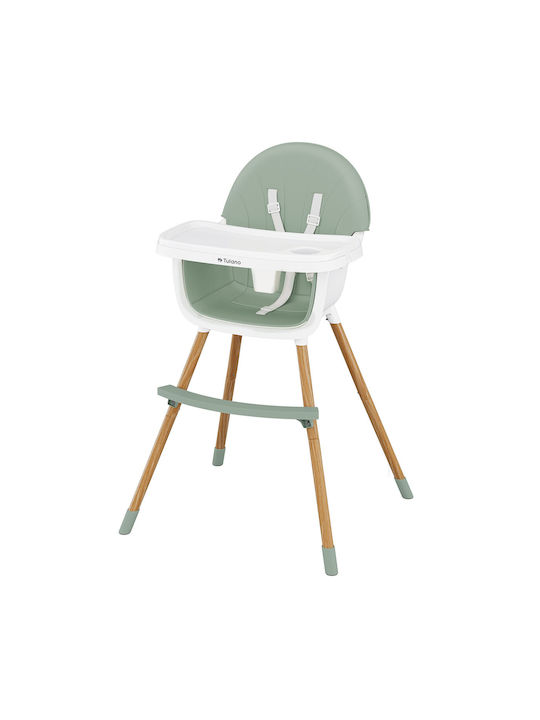 Tulano Morsel Baby Highchair with Adjustable Height Green