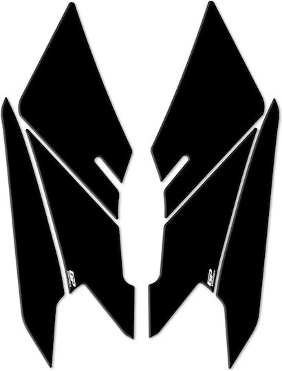 Gpk 3D Side Stickers Set Footrest Honda PCX 125 2025-2026 Black