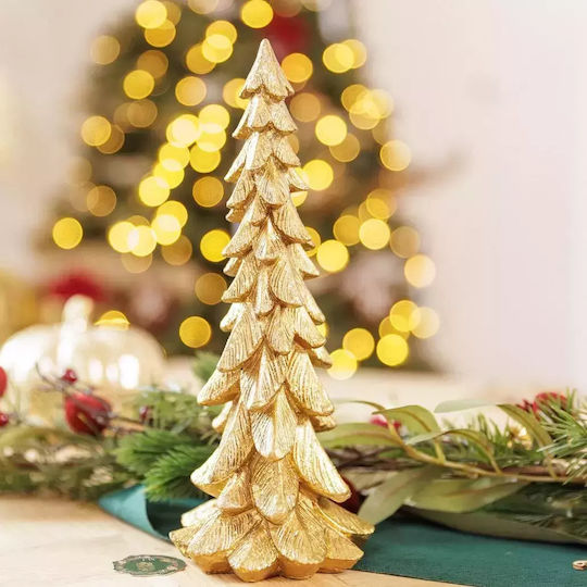 Christmas Decorative Plastic Tree 24.5cm Bronze