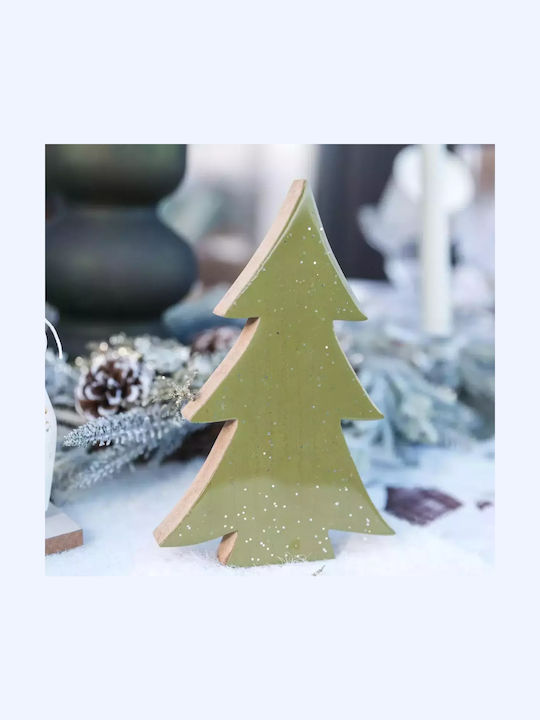 Weihnachtsdekoration Baum Klassisch 18cm Grün
