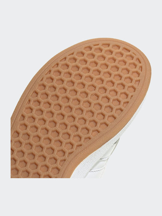 Grand Court Kids Sneakers High with Scratch White