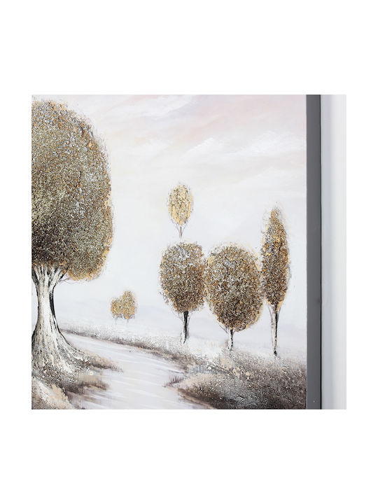 Wall Canvas Painting Handmade Oil Painting 90x60 Embossed Keskor 82571-2