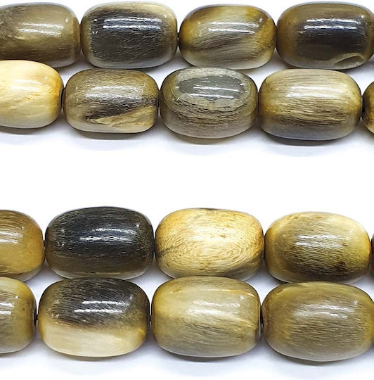 Roloi Komboloi Horn Worry Beads with 23 Beads Multicolour 32cm