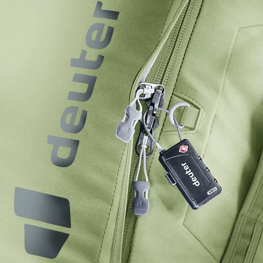Deuter Geantă de voiaj Înapoi Verde cu roți Textil