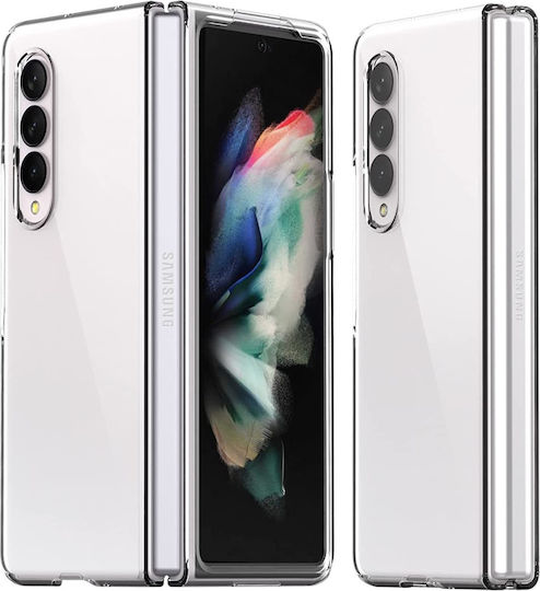 Erbord Umschlag Rückseite Kunststoff Transparent (Samsung Galaxy Z Fold3 5G)