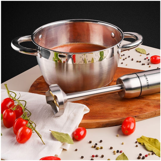 Vertenz Titan 50 Handmixer mit Inox-Stab 1400W Silber