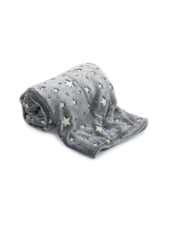 Decke Leuchtend Gray 150x120cm