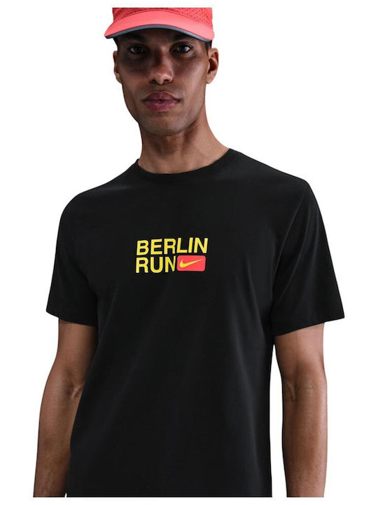 Dri-fit Dri-Fit Αθλητικό T-shirt Μαύρο