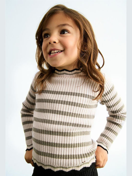 Kinderhemd Langarm Beige