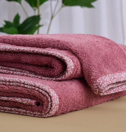 Cokitex Hand Towel Saluti 30x50cm Rose Apple Weight 600gsm