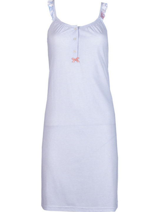 Pink Label Pink Label Sommer Baumwollenes Damen Nachthemd Camelia