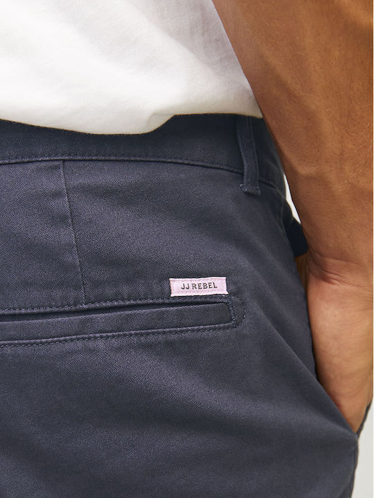 Trousers in Slim Fit Blue