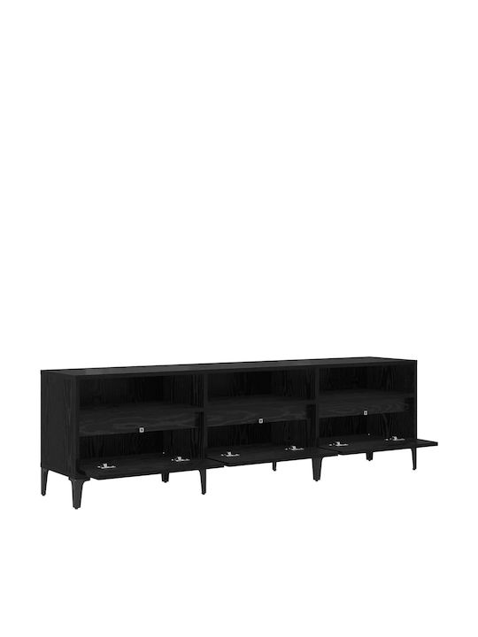 TV-Ständer Schwarze Eiche M150xT30xH44,5cm