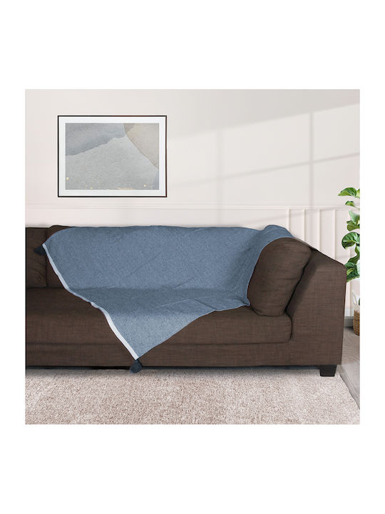 Viosarp Ριχτάρι Διθέσιου Καναπέ 170x230εκ. Κόκκινο