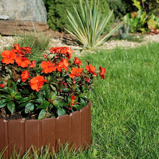 Rulou de Gard din Lemn în Culoarea Maro 24cm x 1.0m